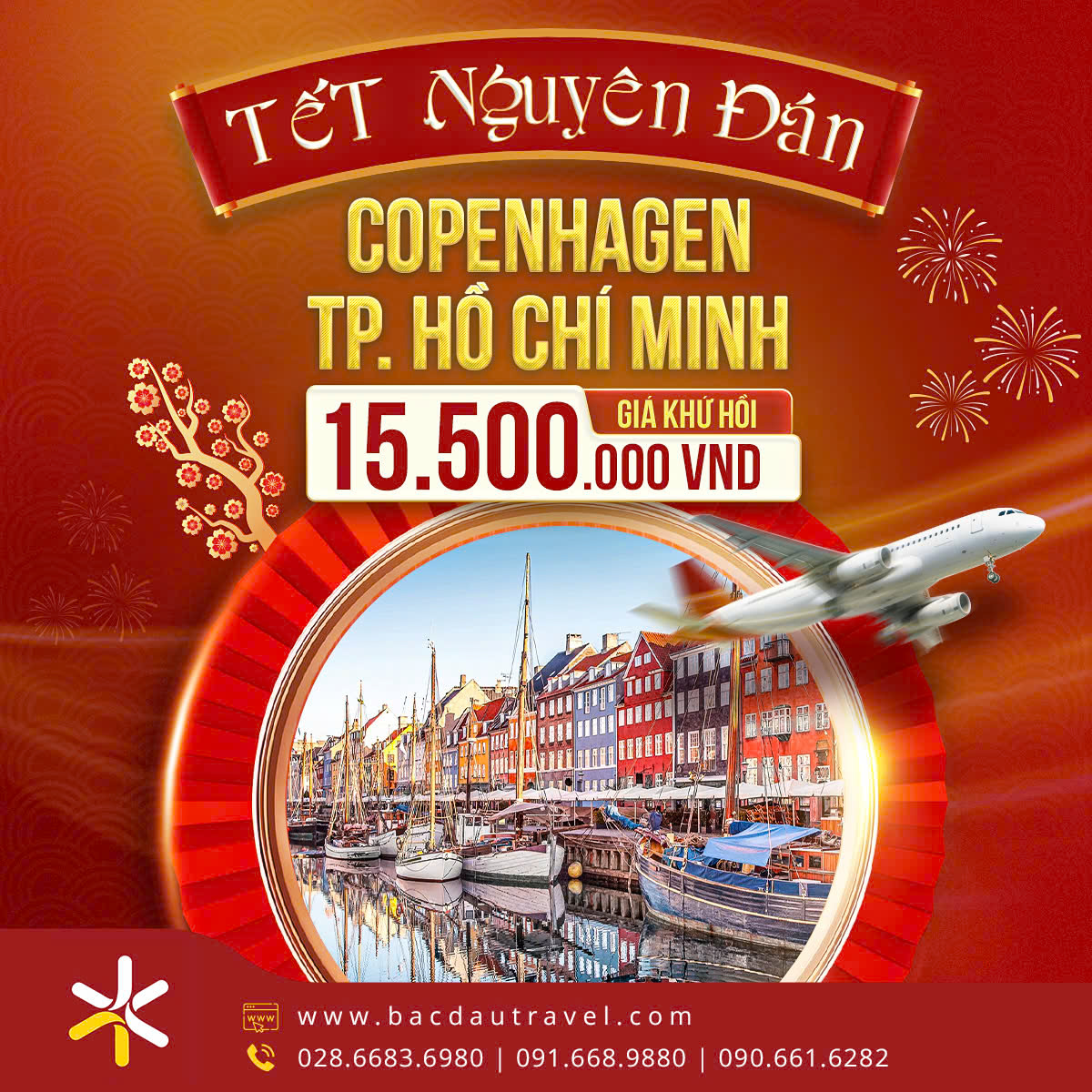 VÉ MÁY BAY KHỨ HỒI TẾT NGUYÊN ĐÁN TỪ COPENHAGEN ĐI TP. HỒ CHÍ MINH - ƯU ĐÃI HẤP DẪN!