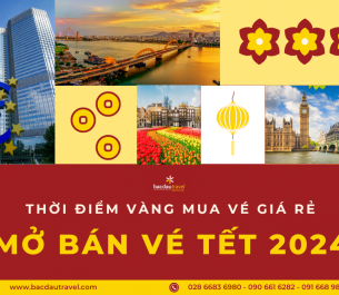 Vé máy bay Tết Nguyên Đán 2024 giá rẻ